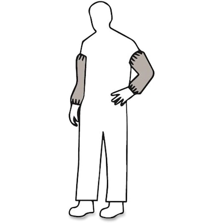 Malt PolyLite Sleeve Covers, 18" Length, White, 100 PK IMPM2400